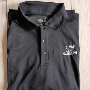 White Castle Core 365 Black Polo Shirt